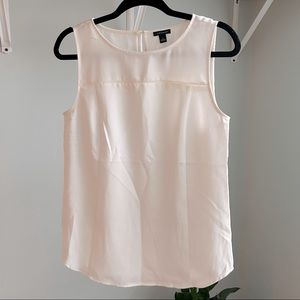 Small Ann Taylor White Blouse